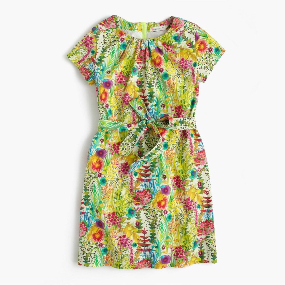 Girls Crewcuts Liberty Tresco Floral Dress 8